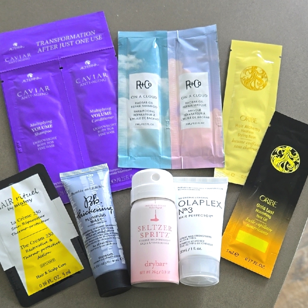 New HAIR CARE STYLING Olaplex N °3, Dry Bar Seltzer Spritz, Bb Thickening MASK